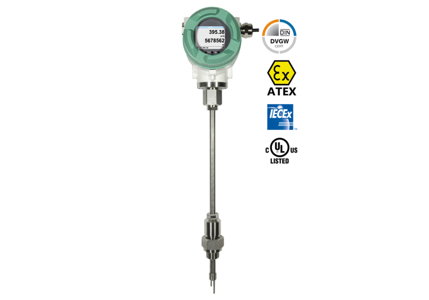 VA 550 – Thermal mass flow sensor for flow measurement